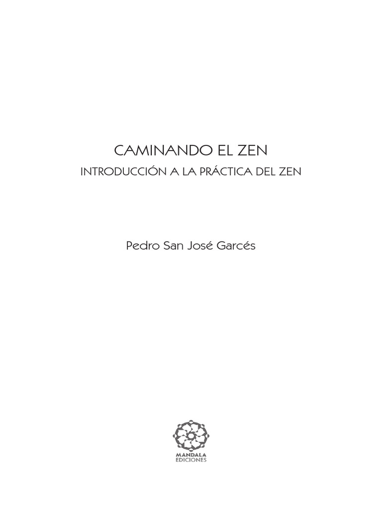 Caminando El Zen F | PDF | Sufrimiento | zen