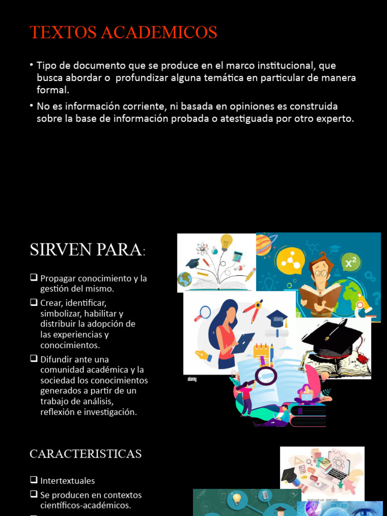 Guía de Textos Académicos | PDF