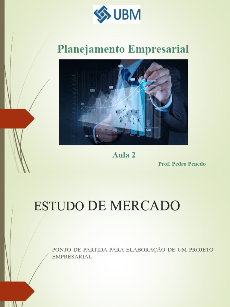 Estudo de Mercado para Projetos Empresariais | PDF