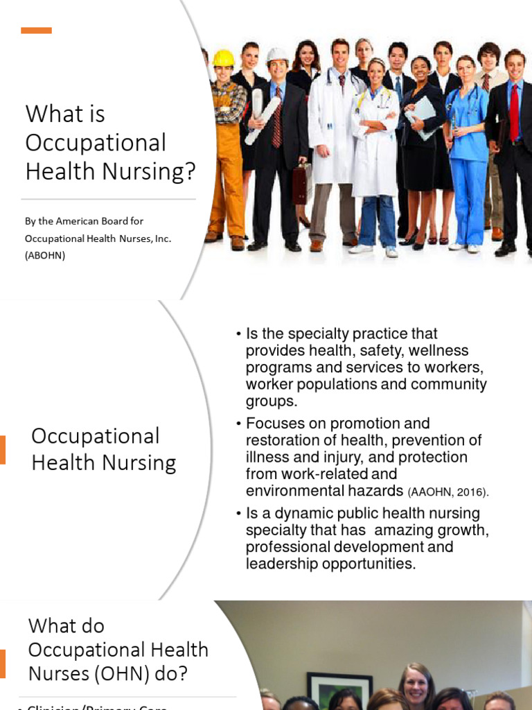 Understanding Occupational Health Nursing | PDF | Occupational Safety ...