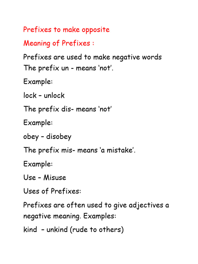 FORMAL OPPOSITE PREFIX visual data 2