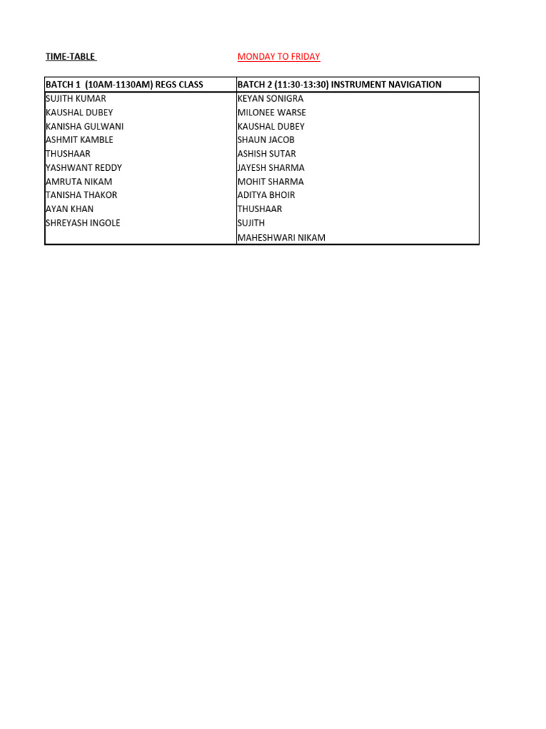 Schedule Cpl PDF