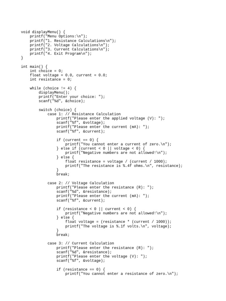 C Code | PDF | Computer Programming | Computing