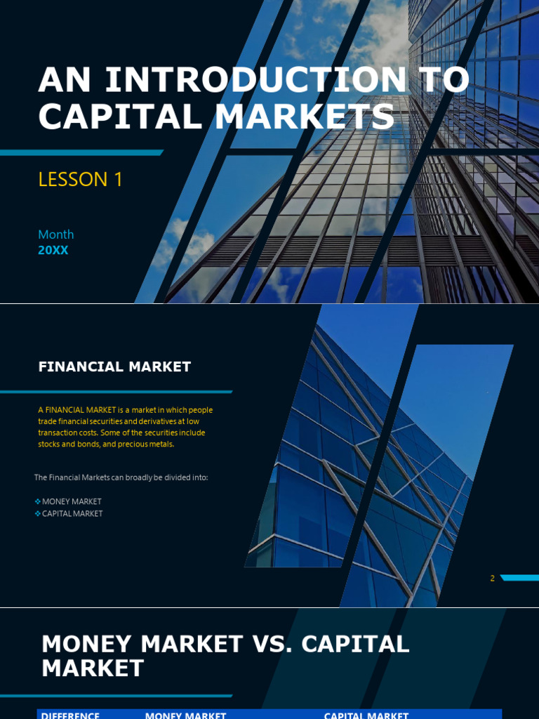 Capital Market | PDF | Financial Markets | Securities (Finance)