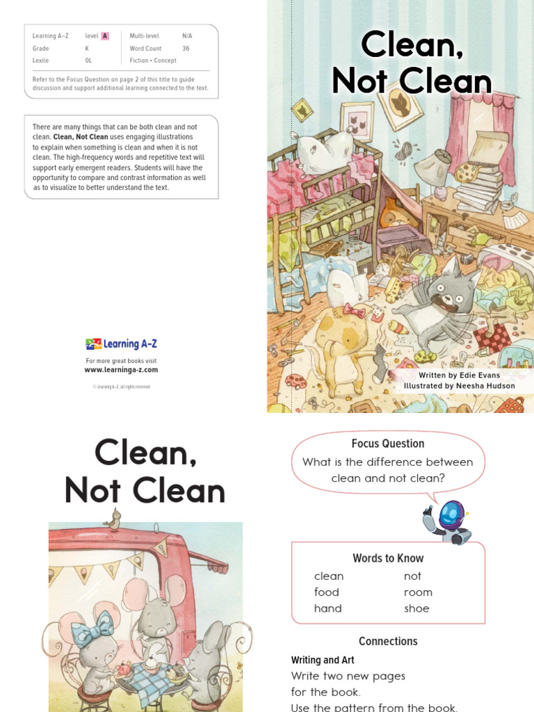 Raz La53 Cleannotclean CLR | PDF | Learning | Cognition