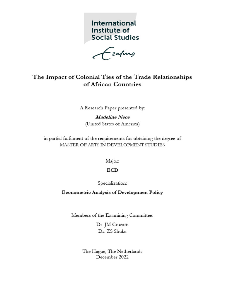 madeline-nece-the-impact-of-colonial-ties-of-the-trade-relationships-of