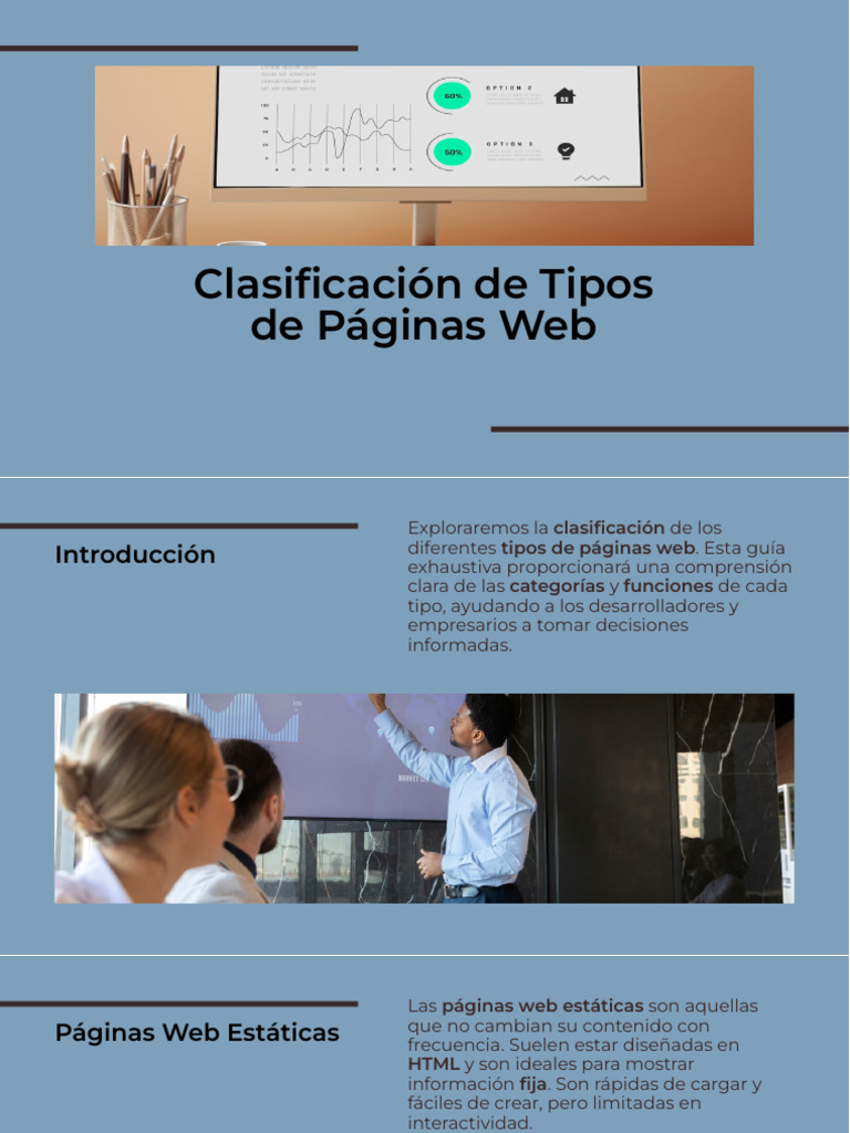 Clasificación de Páginas Web Estáticas | PDF | Red mundial | Internet y web