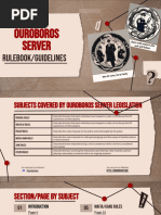 XLANTIS City RP Server Rules | PDF | Crimes | Crime & Violence