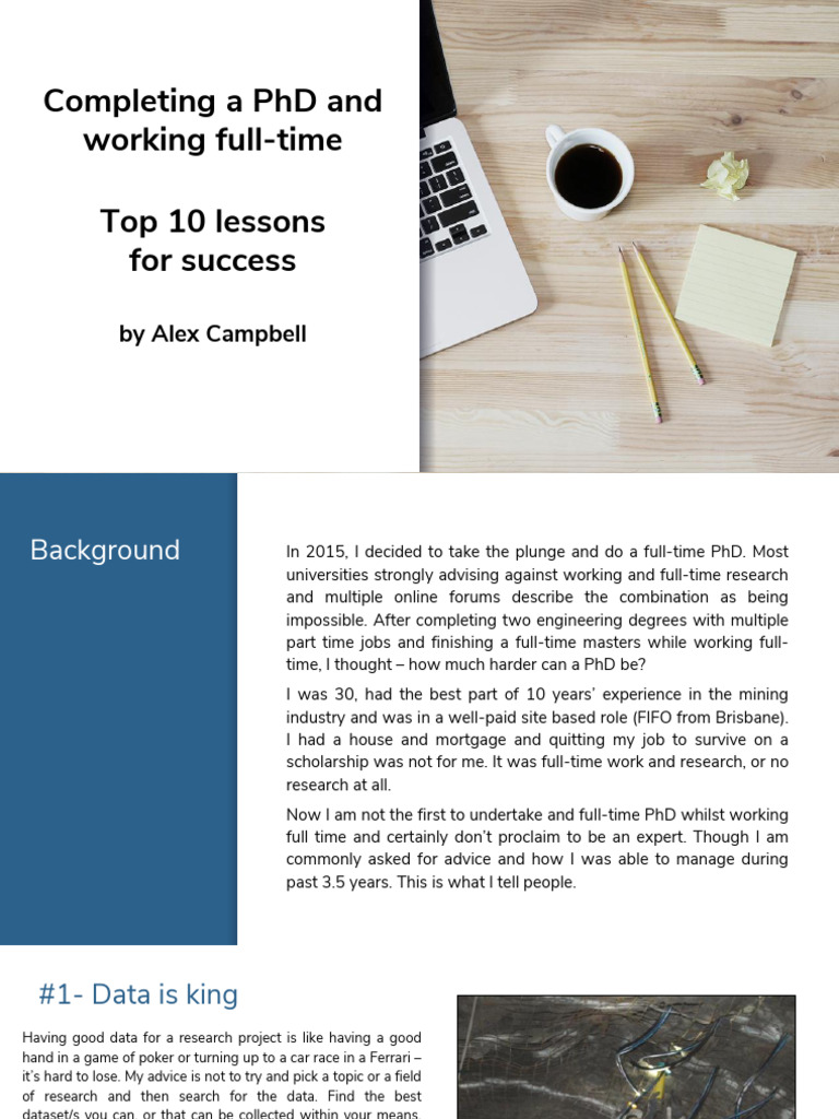 Completing A Phd Pdf