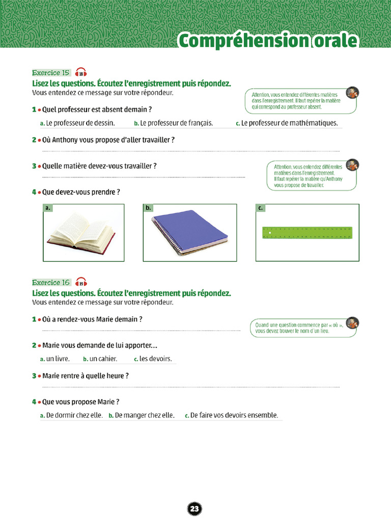 ABC DELF Junior Scolaire A1 - 2021 (1) - 1 Export | PDF