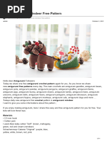 Cute Christmas Reindeer