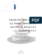 Tutorial JSF, Facelets, Hibernate com JPA, Spring e PrimeFaces