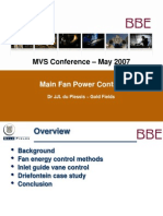 MVS Conference - May 2007: Main Fan Power Control