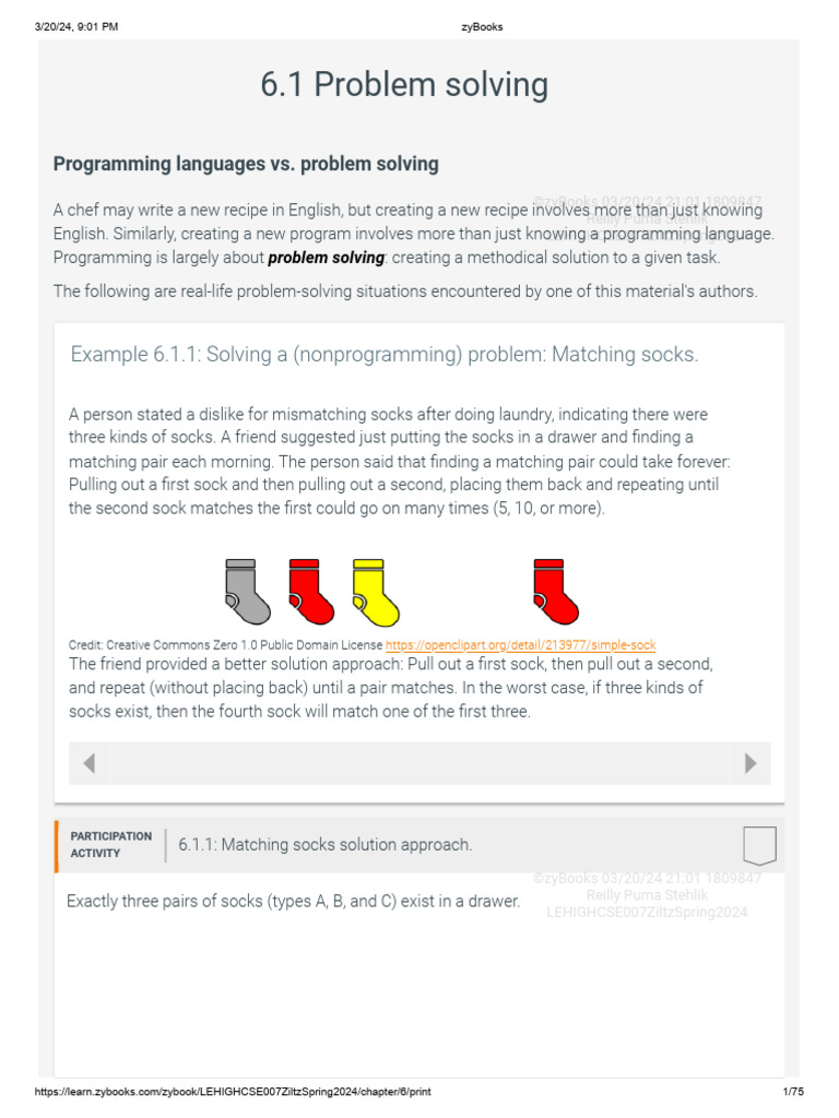Chapter 6 | PDF | Computer Programming | Algorithms And Data Structures