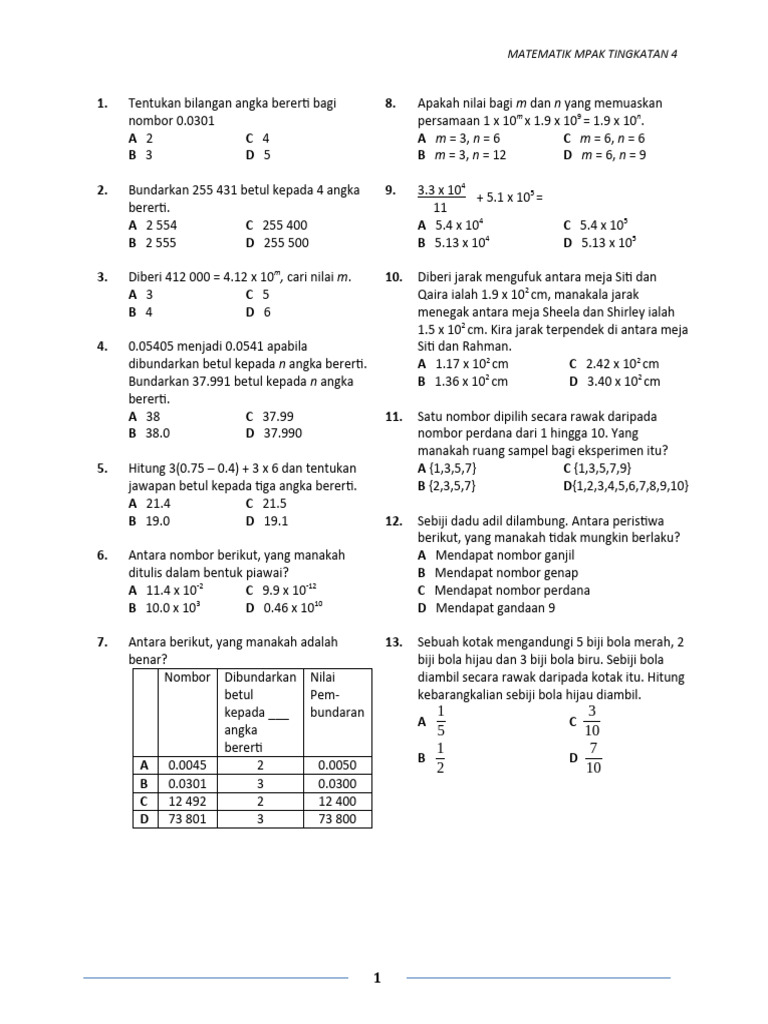 Math Mpak T4 | PDF