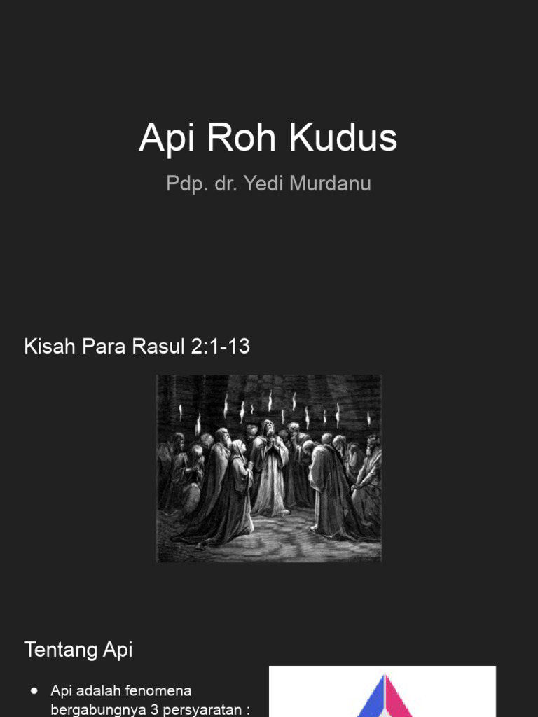 Api Roh Kudus | PDF