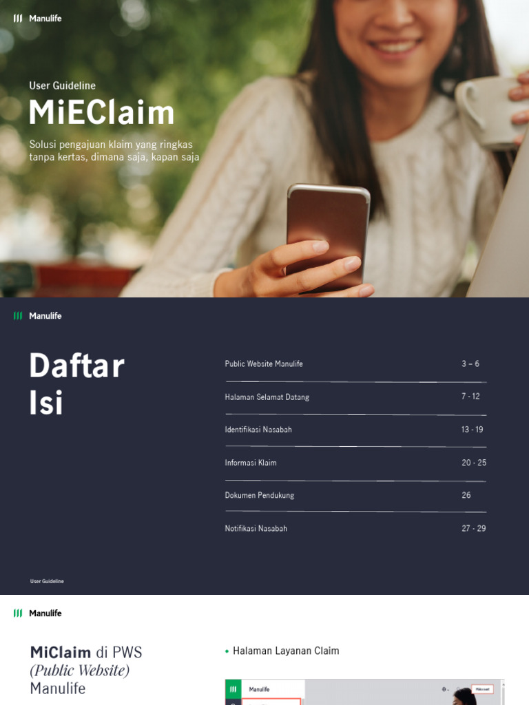 Panduan Pengajuan Klaim MiEClaim | PDF