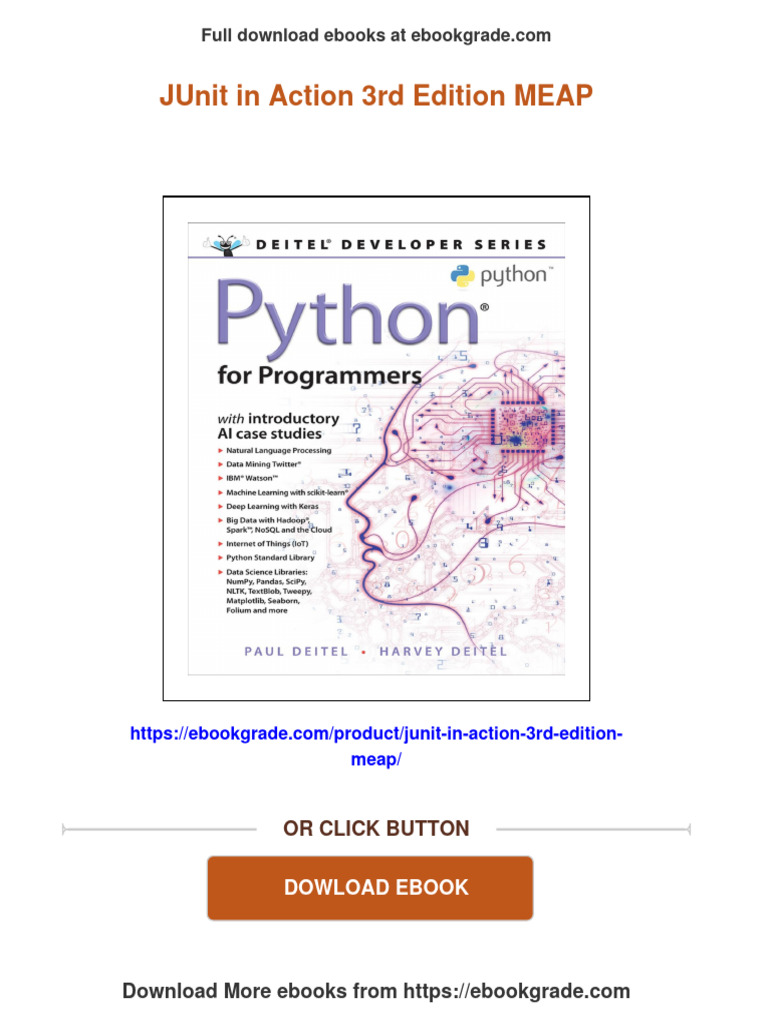 Pdf junit in action 3rd edition meap download pdf soul love