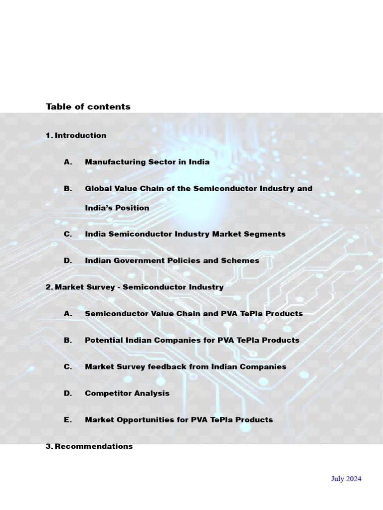 India Semiconductor Market Opportunities | PDF | Gross Domestic Product ...