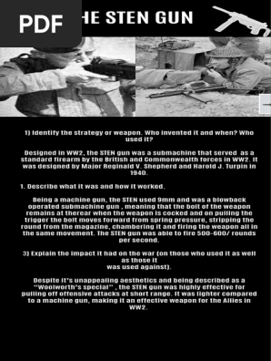 THE STEN GUN