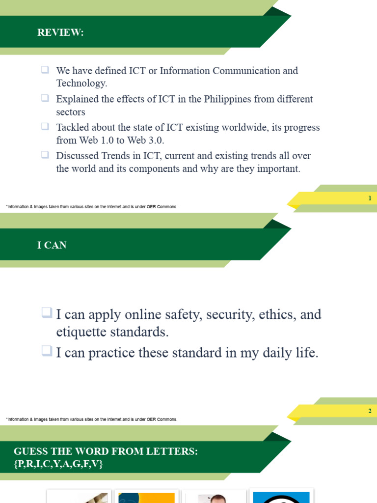 2 Online Safety Security Ethics and Etiquette | PDF | Information ...