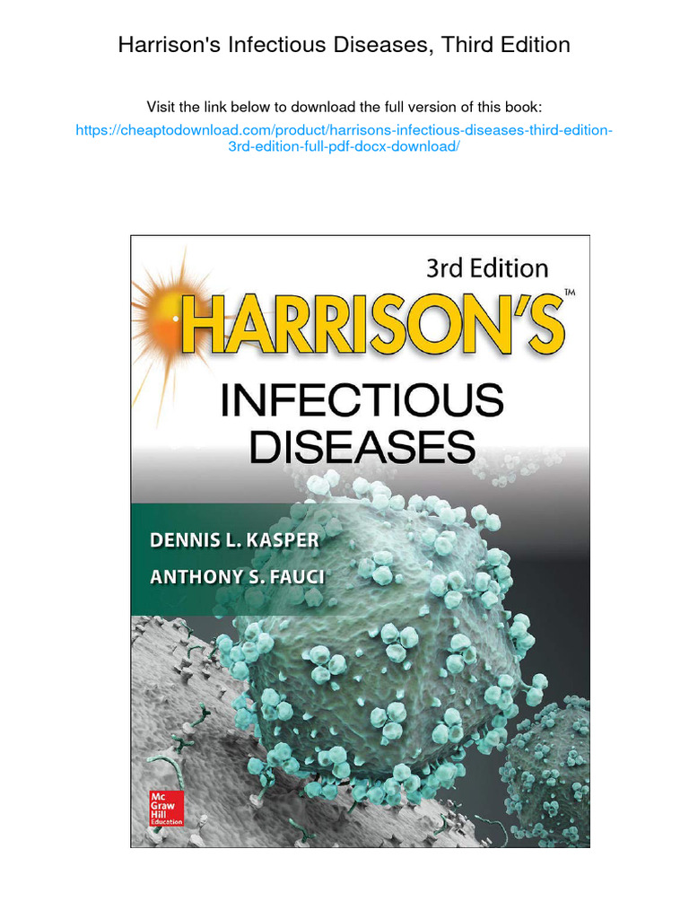 Harrison's Infectious Diseases, Third Edition. 3rd Edition