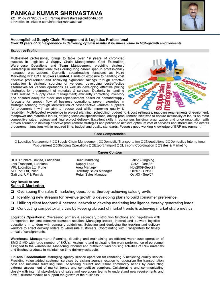 Sampark Global Pdf Logistics Supply Chain Management