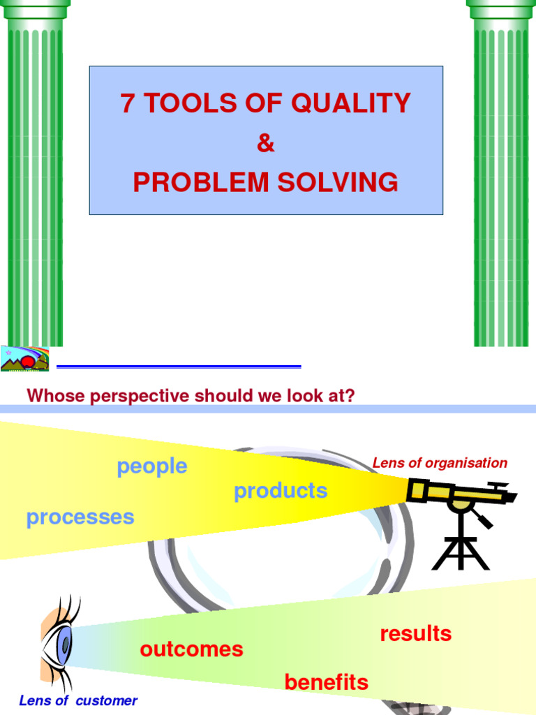 7 QC Tools for Quality Improvement | PDF | Histogram | Scatter Plot