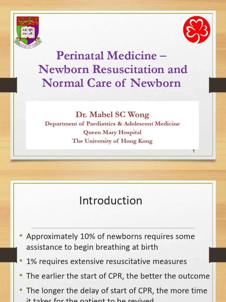 CFB WCS18 - DR M Wong - Perinatal medicine-WCS - 25.8.2023 | PDF ...