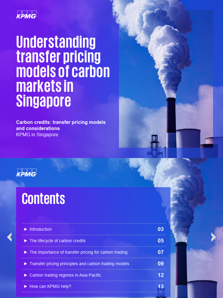 understanding-transfer-pricing-models-of-carbon-markets-in-singapore