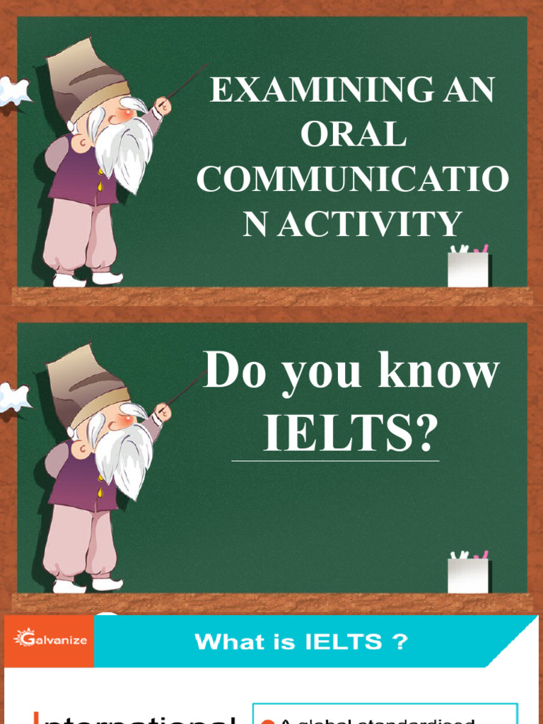 Examine Oral Activities 2 | PDF
