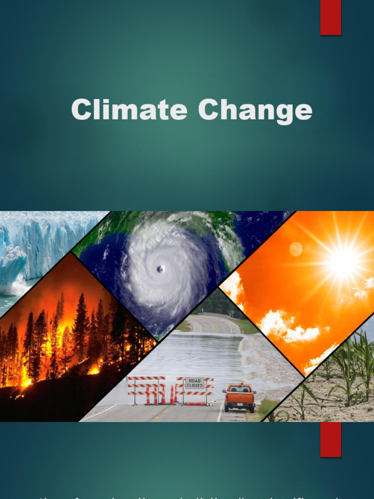 Causes and Effects of Climate Change | PDF