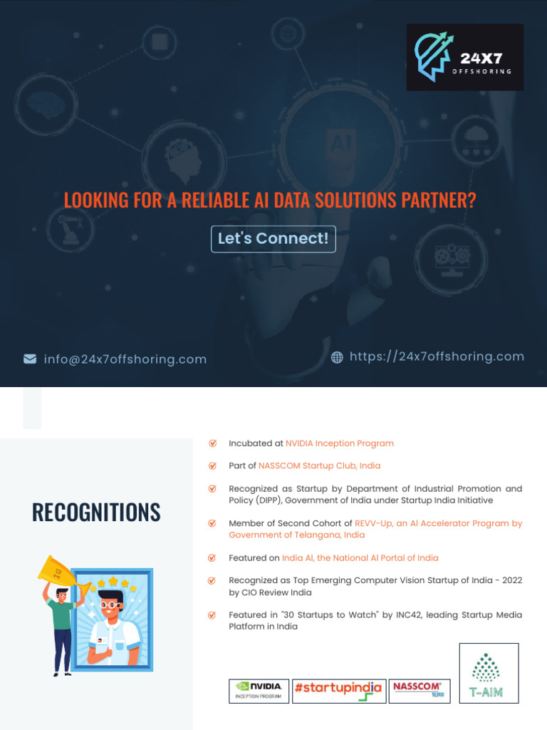 Reliable AI Data Solutions Partner | PDF | Annotation | Data