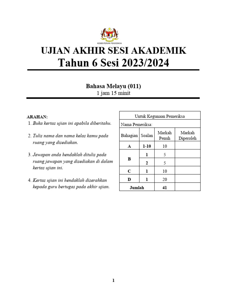 Tahun 5 Soalan 7 10 Pdf