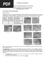 Fingerprint Ridge Characteristics Guide | PDF | Fingerprint