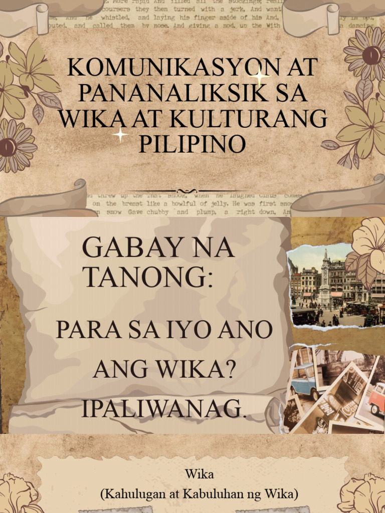 Kompan Q1 W1 | PDF