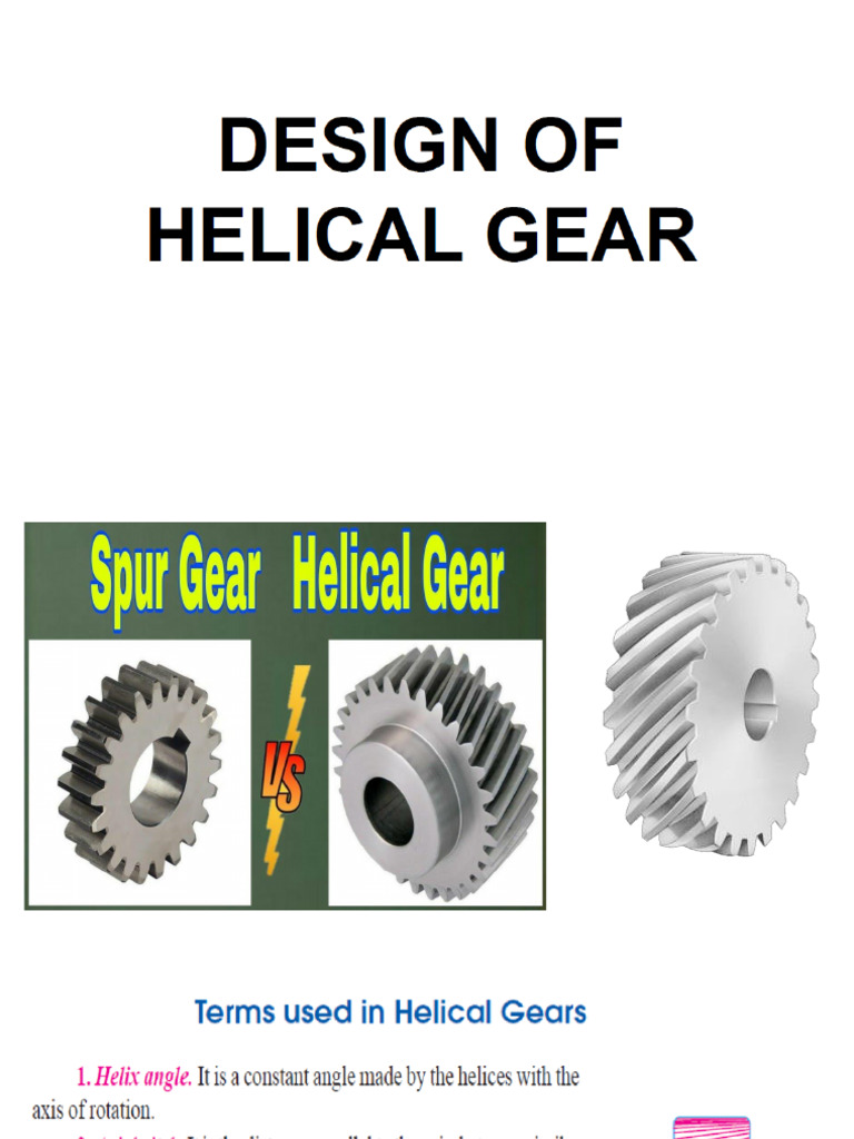 Module 4 Helical Gear | PDF