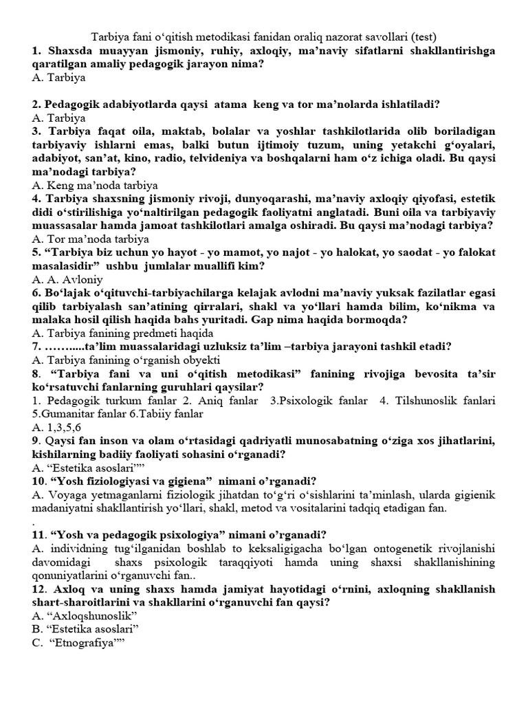 Uchlik uchun bosqichma-bosqich korsatmalar