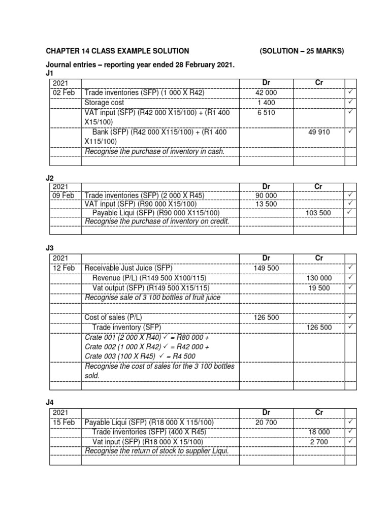 Chapter 14 class example solution pdf money trade