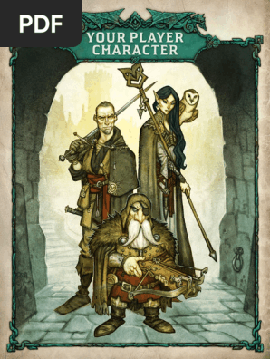Dragonbane Player Creation booklet