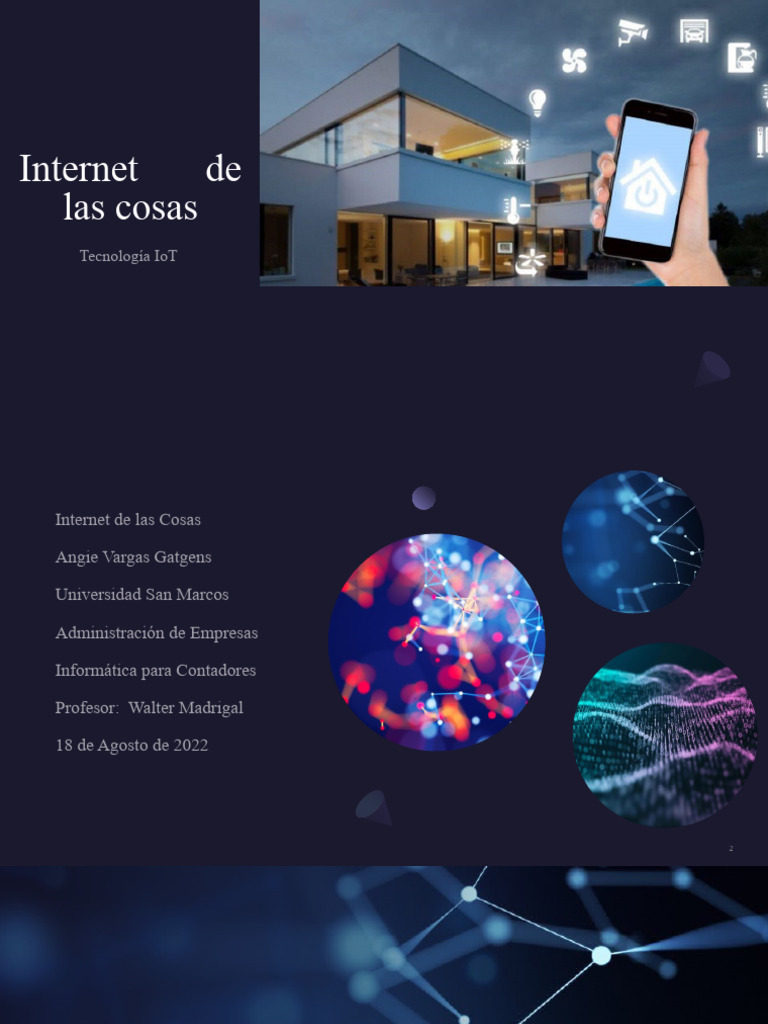 El Internet de Las Cosas | PDF | Internet de las Cosas | Internet
