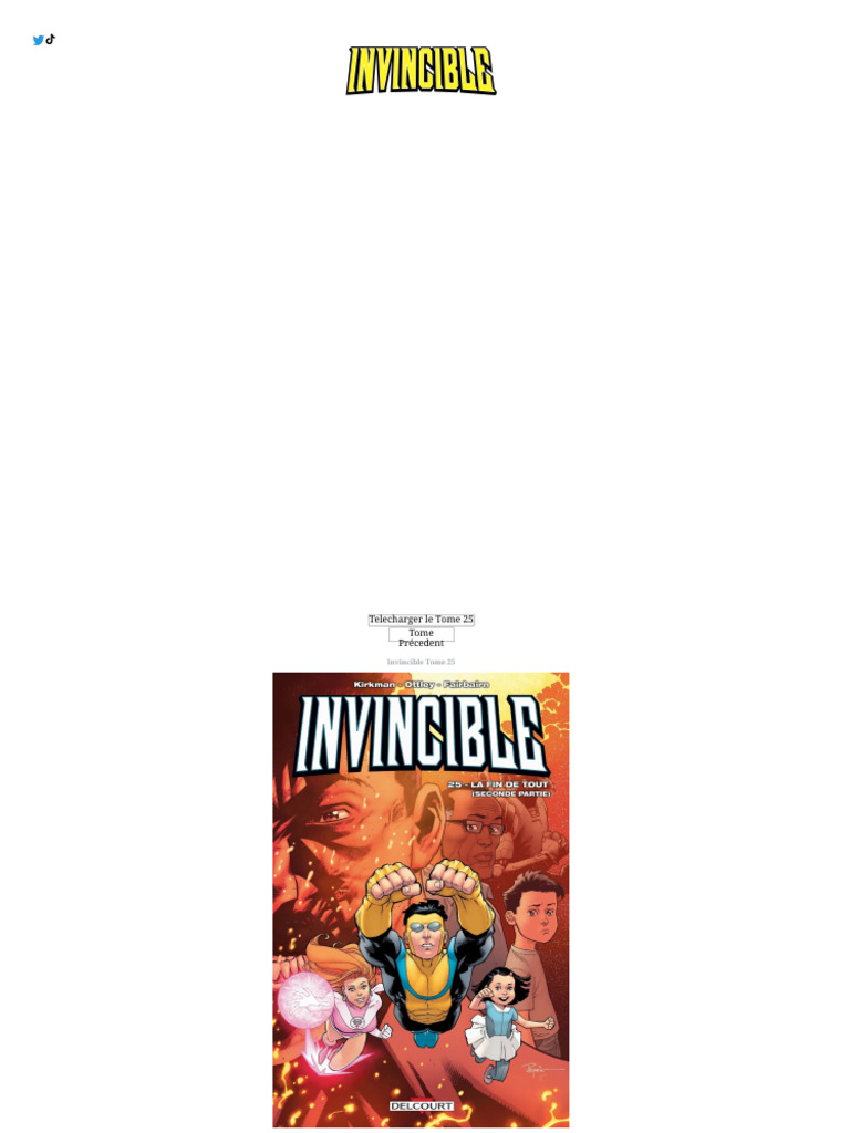 Téléchargement Invincible Tome 25 | PDF
