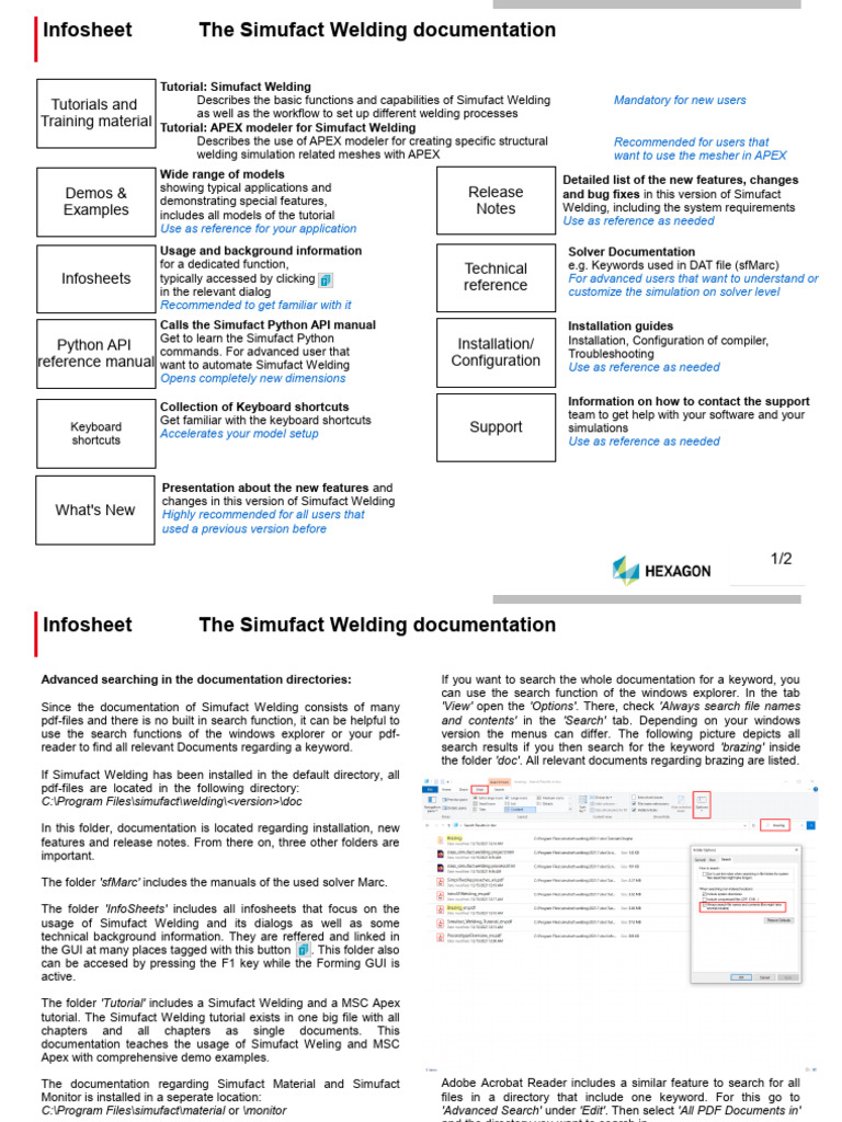 Simufact Weldi2024.2 Documentation | PDF | Directory (Computing ...