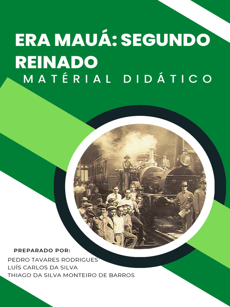 Era Mauá Segundo Reinado Atividades | PDF | Brasil | Escravidão