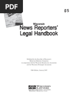 Download Wisconsin News Reporters Legal Handbook  by Jason Henry SN75805483 doc pdf