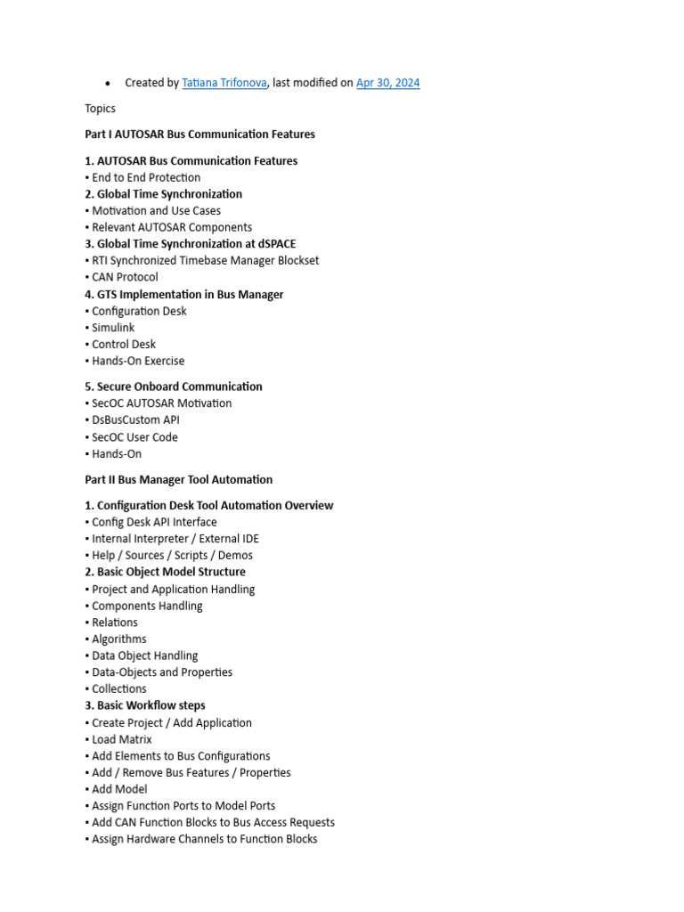 dSPACE Bus Manager Configuration Guide | PDF | Component Object Model ...