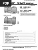 Sharp CD-C422, 2800