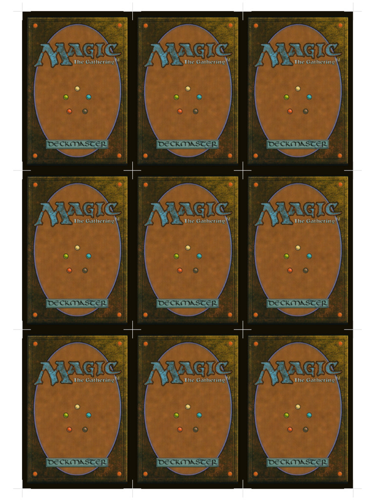 mtg back of card for fun : r/mpcproxies Mtg Card Back Png Picture