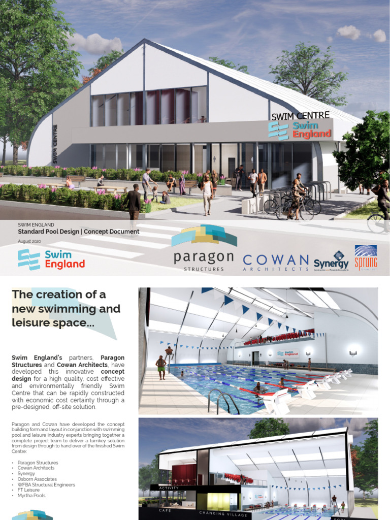 2020.08 Swim England 25m Pool Design | PDF | Concrete | Engineering