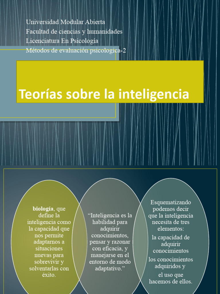 Historia de La Inteligencia | PDF | Inteligencia | Cociente de inteligencia